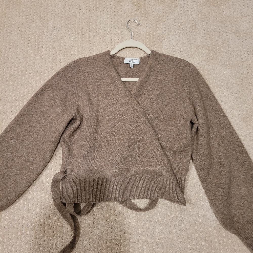 Wrap cardigan